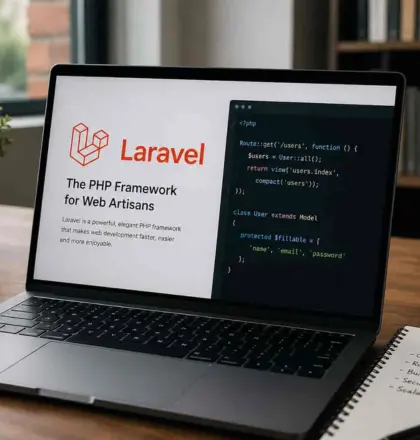 laravel in web development