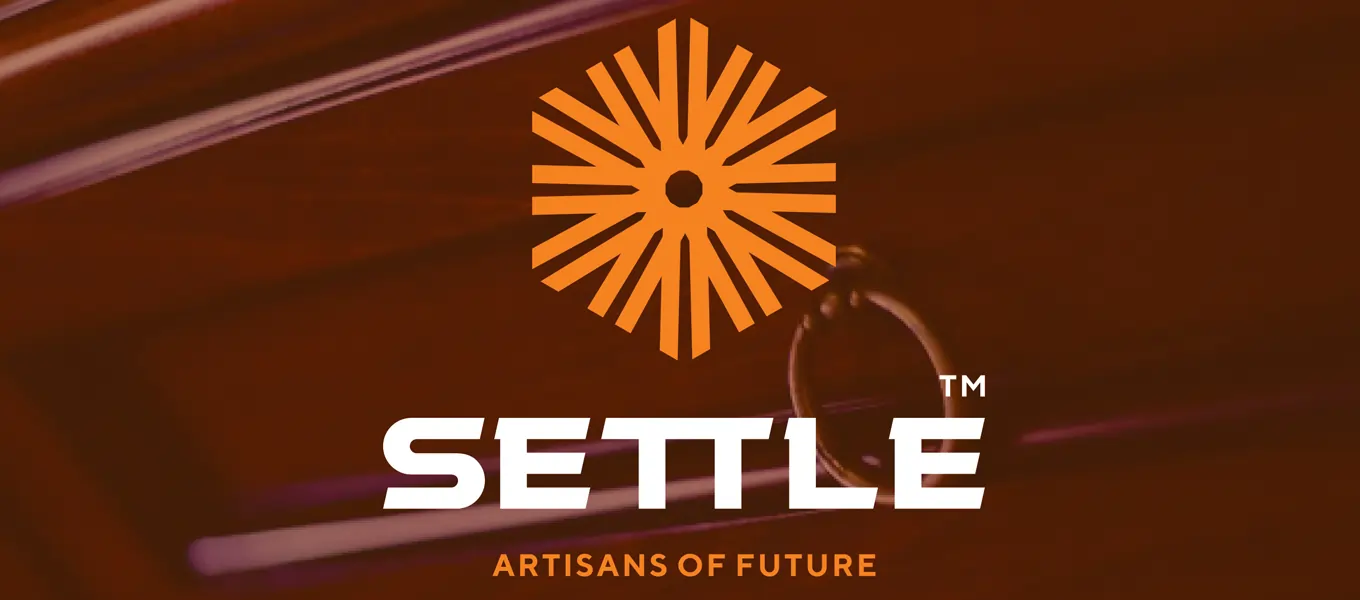 settle Artisans of future logo design by brandsncodes