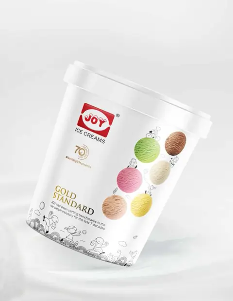 Joy icecream container