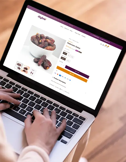 shopify products page