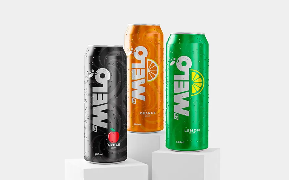 melo bottle design