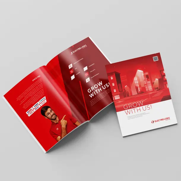electrolinks brochure design