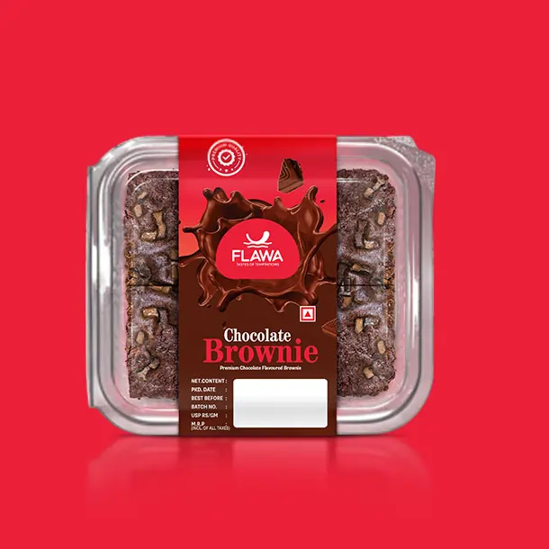 flawa brownie package design