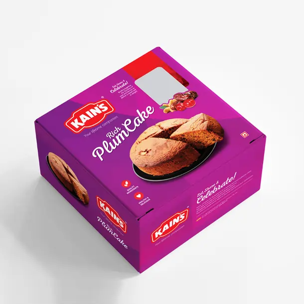 Kains cake package design