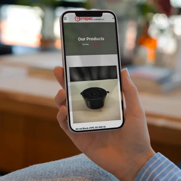 terrapac website view