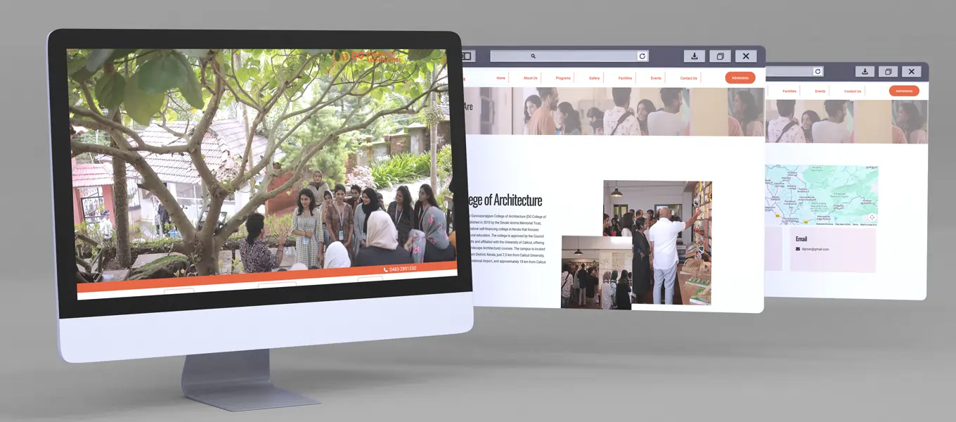 follicena website in multiple screen