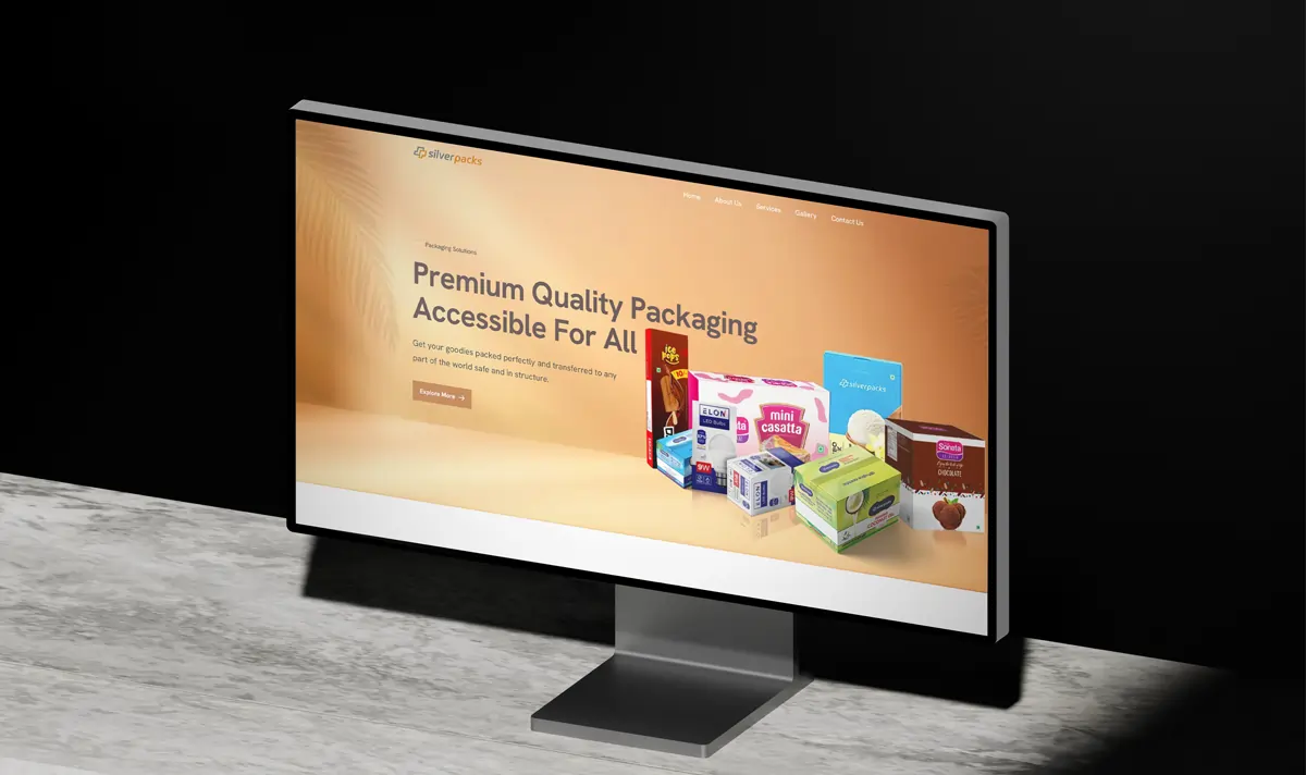 silverpacks desktop view