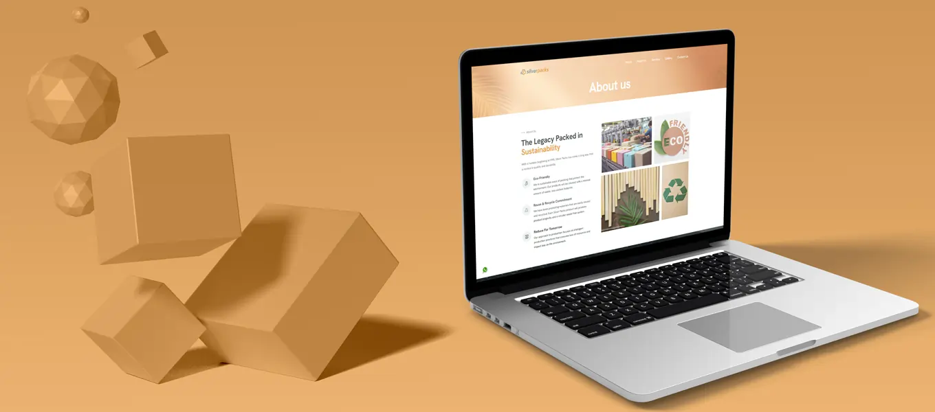 Chaithram website two screen